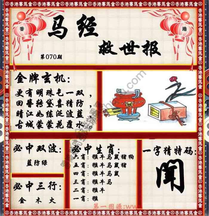 马经救世报