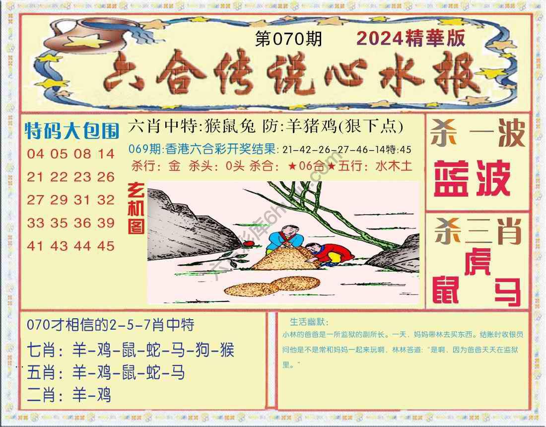 六合传说心水报