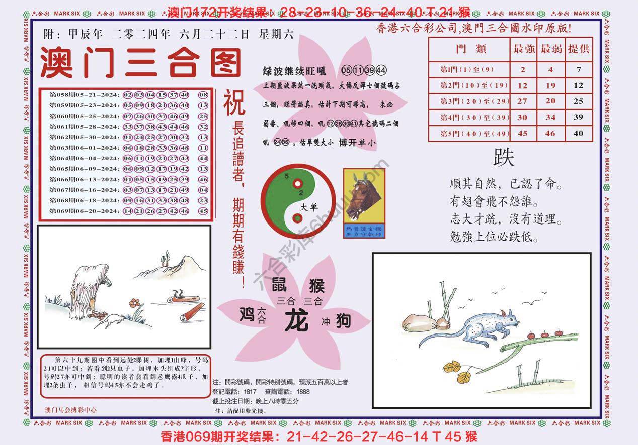 澳门三合图