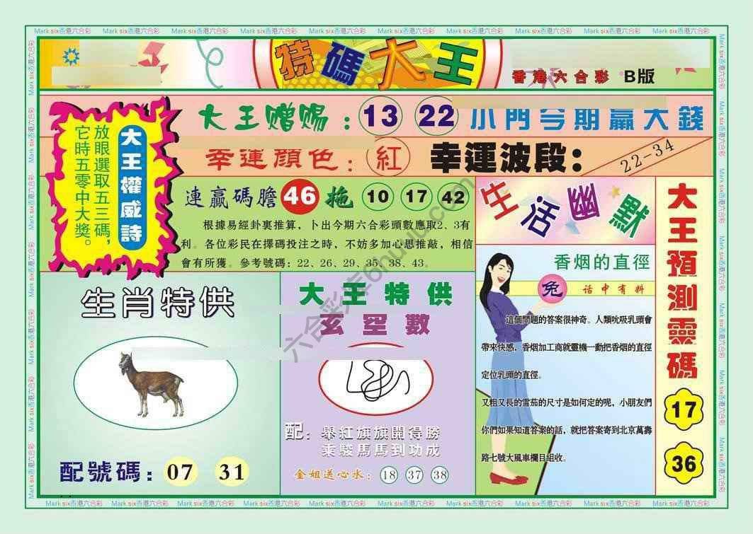 特码大王