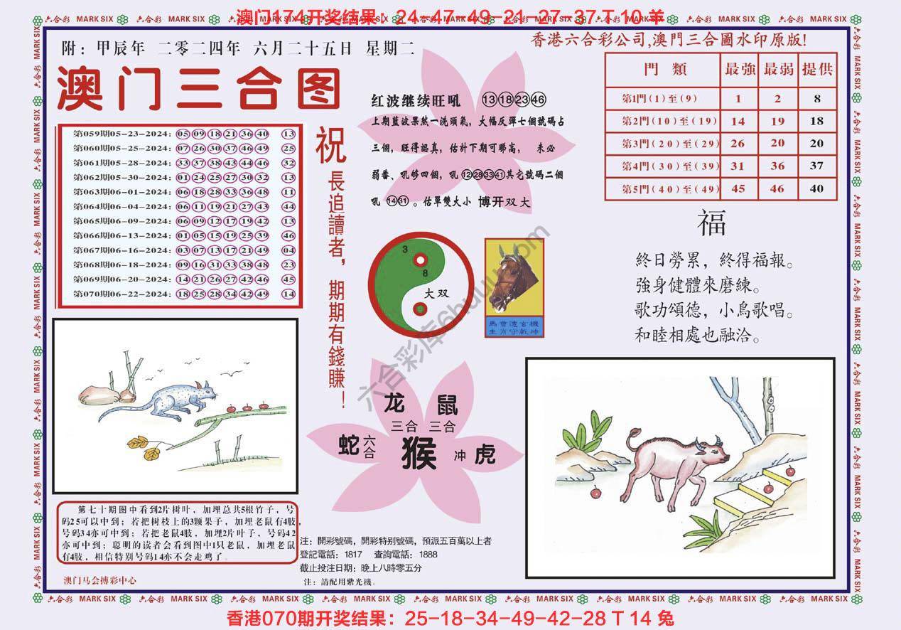澳门三合图