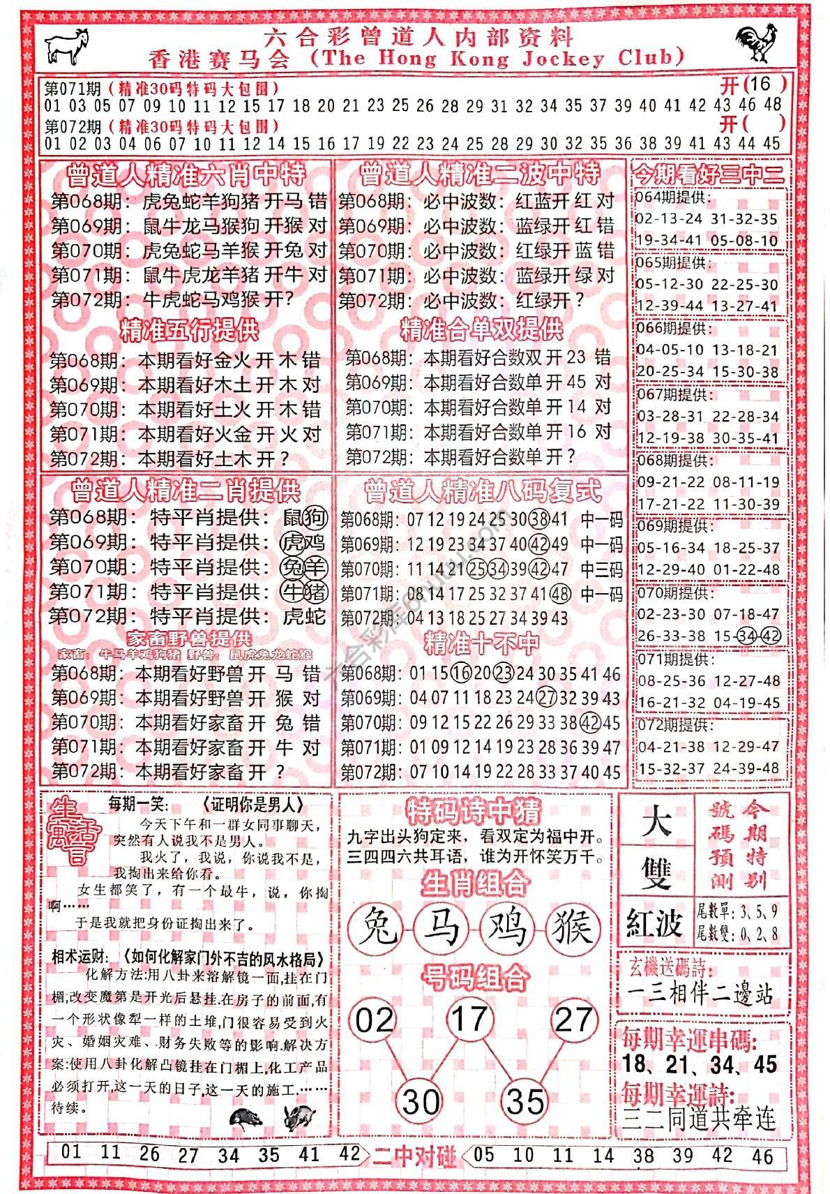 曾道人内部资料