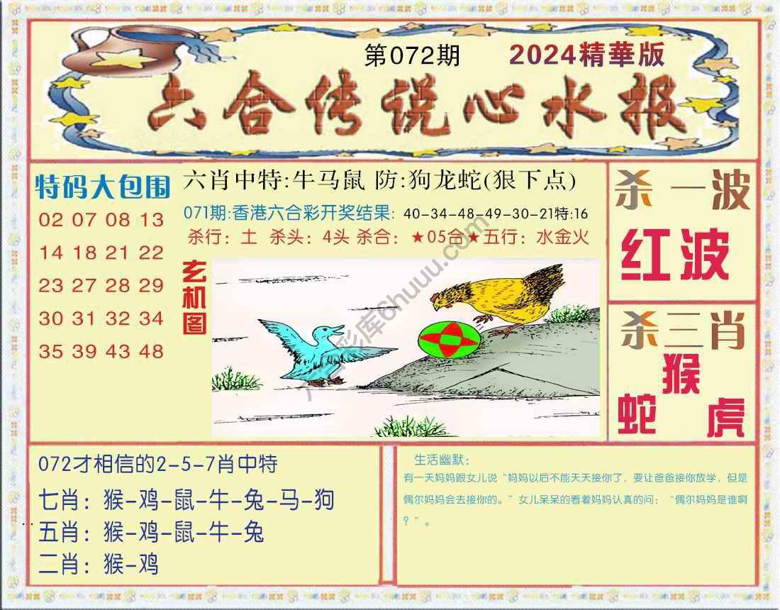 六合传说心水报