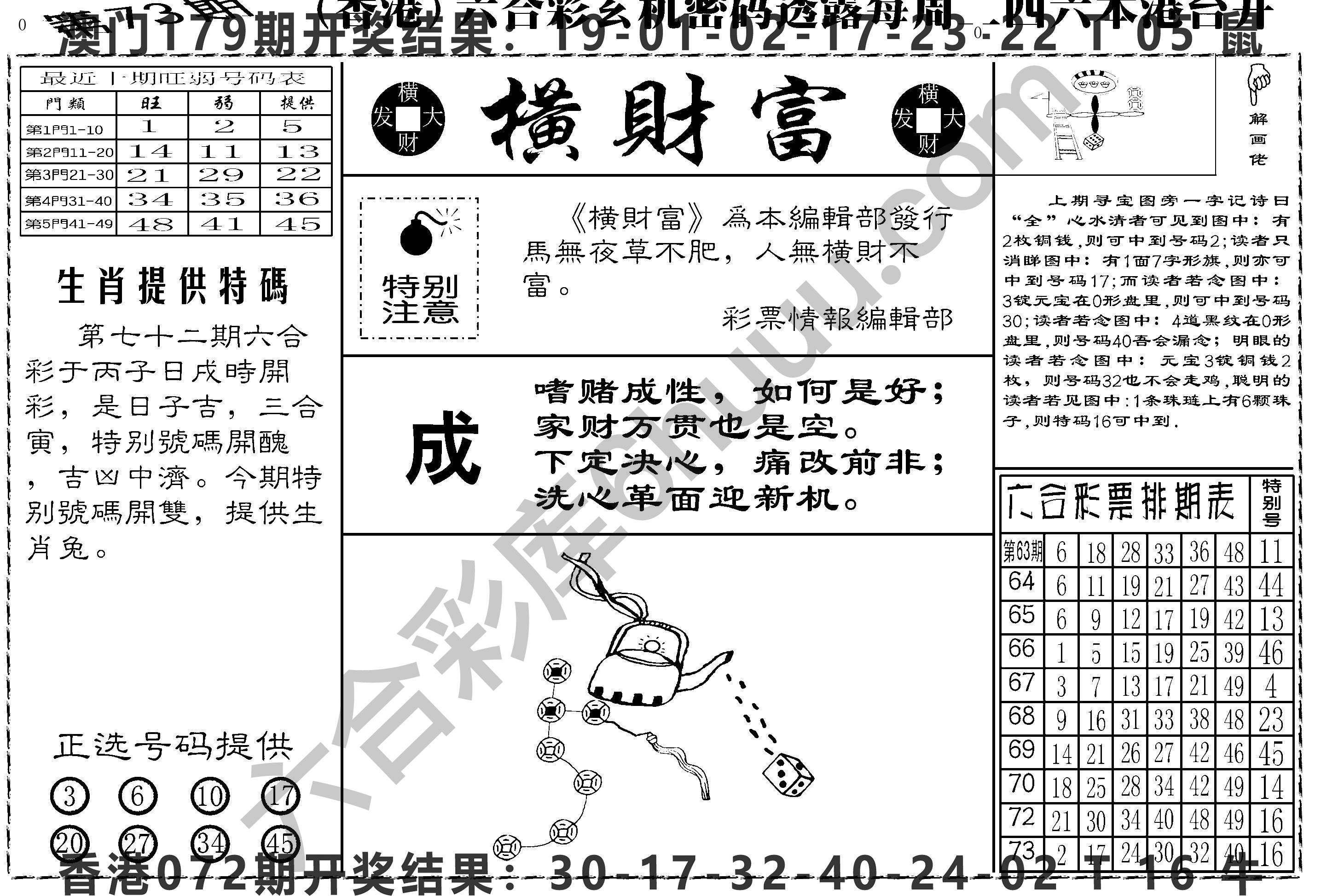横财富
