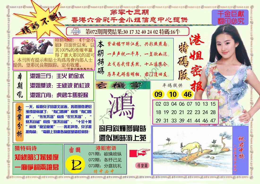 港姐密报