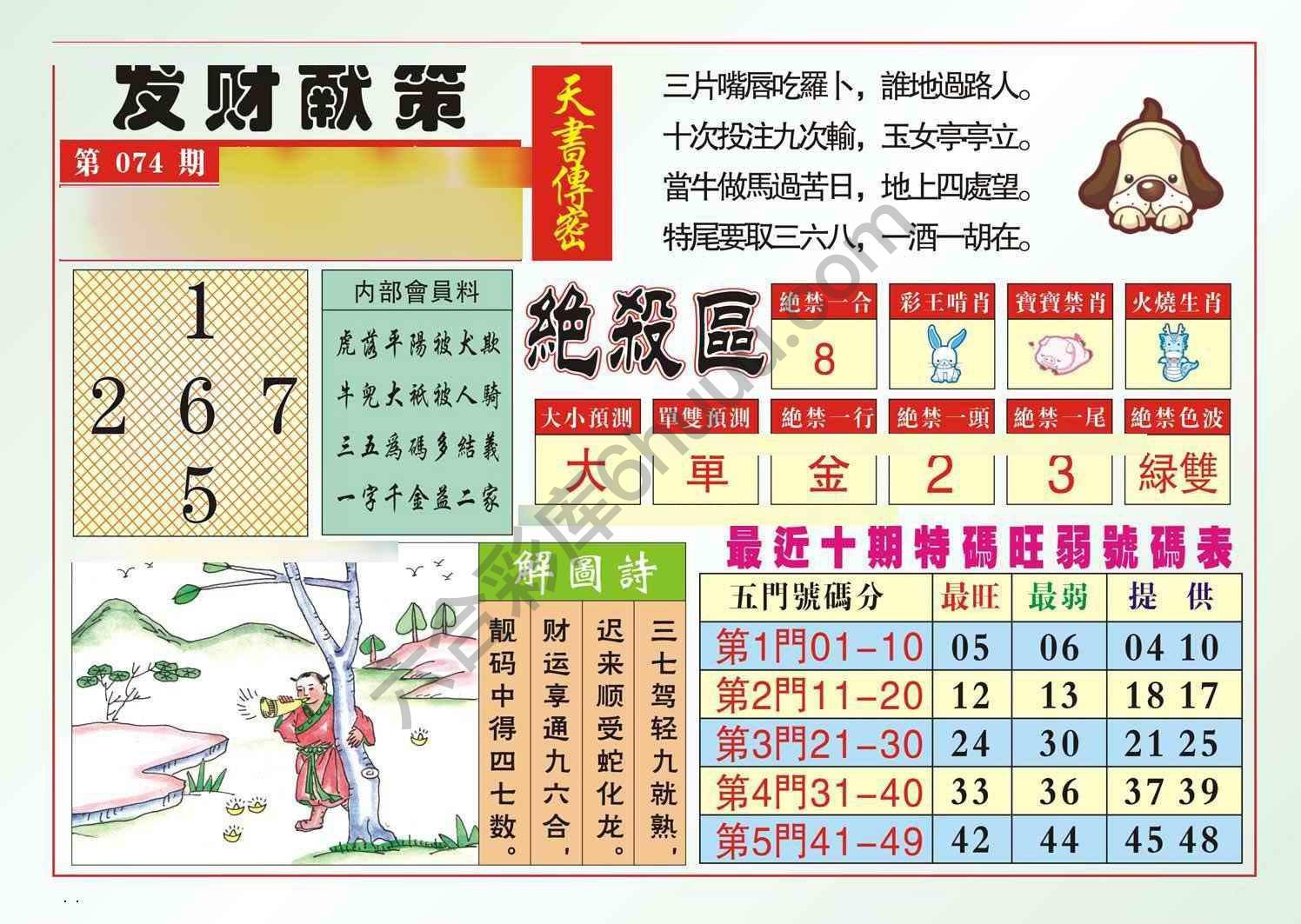 发财献策