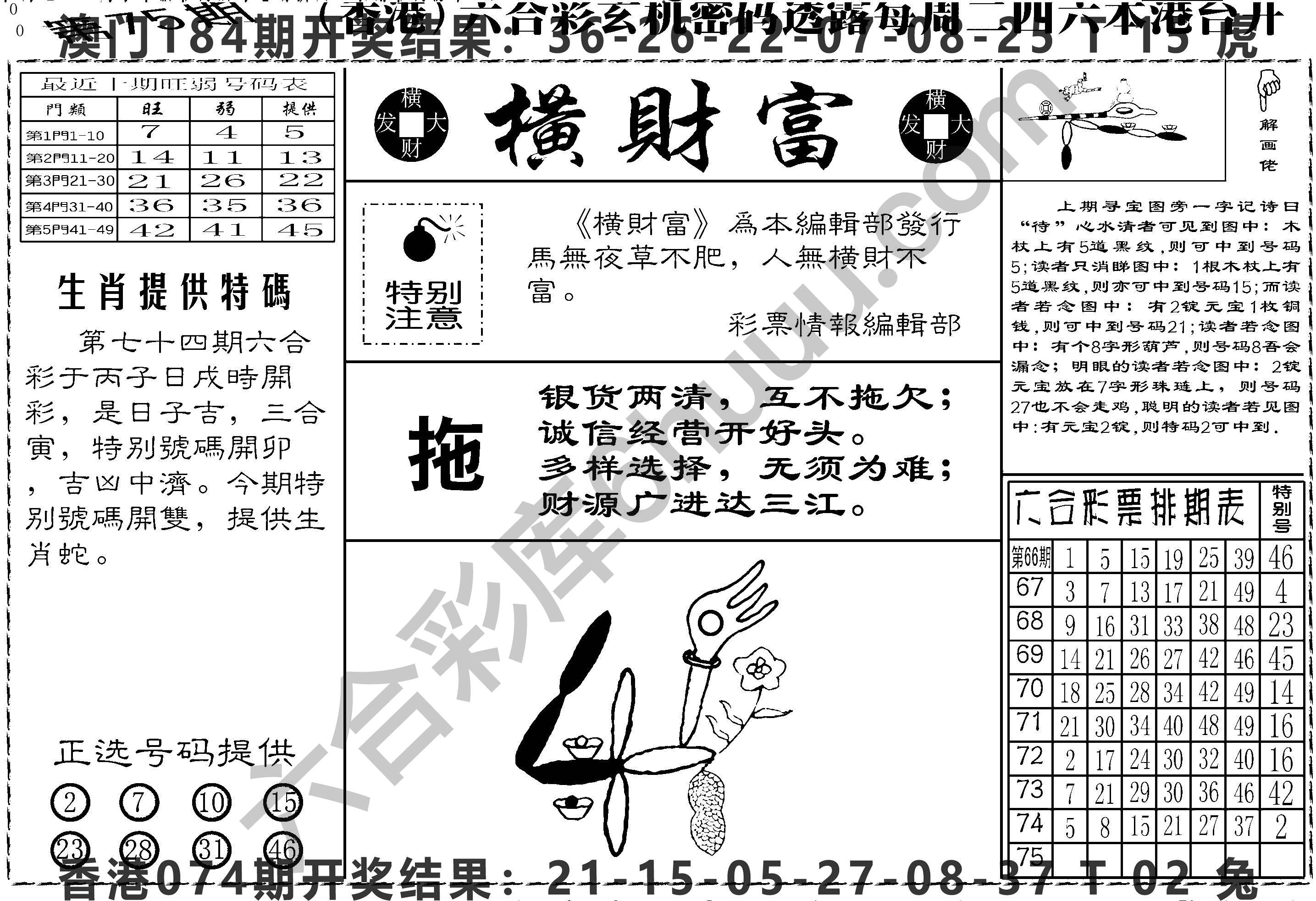 横财富