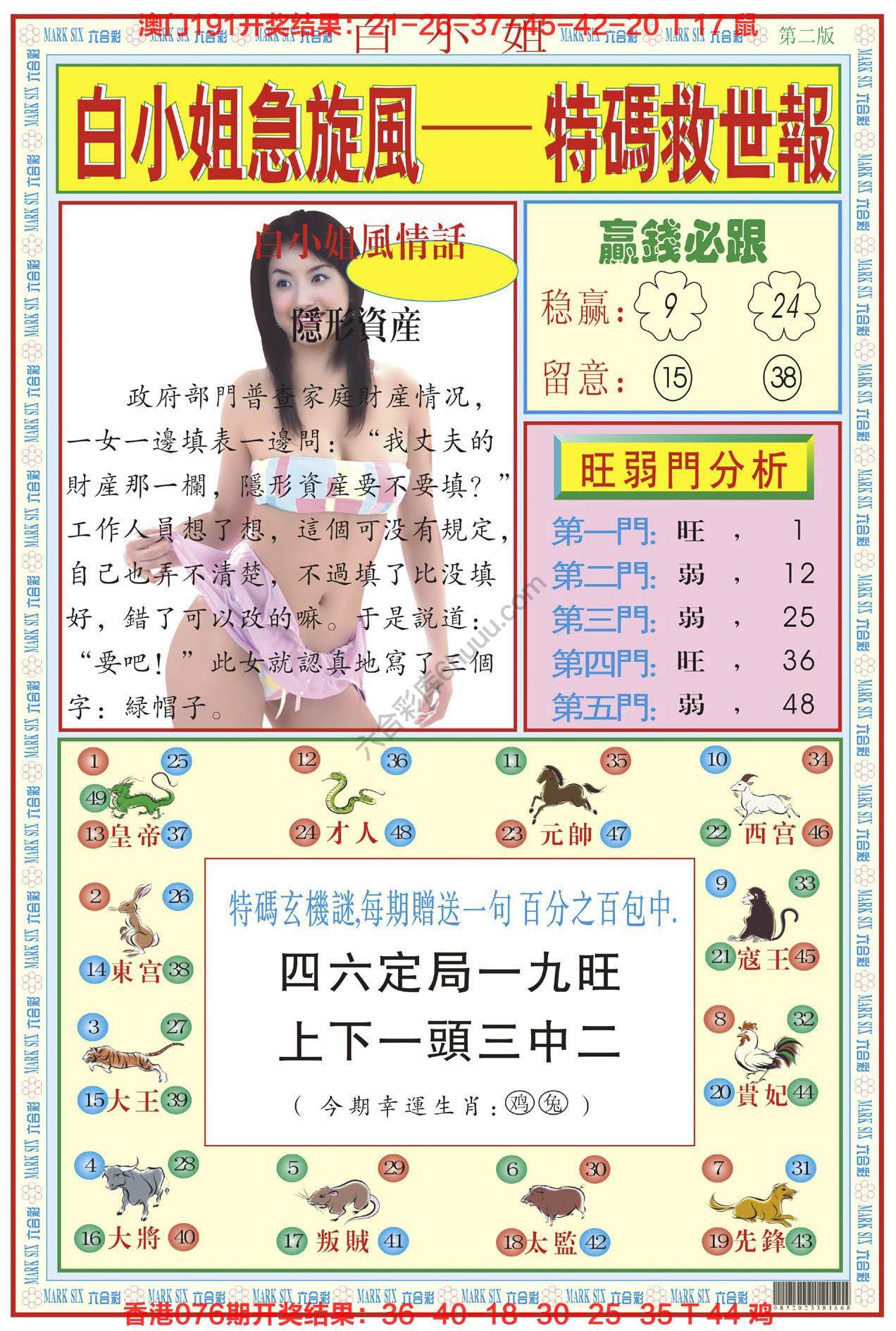 白小姐急旋风