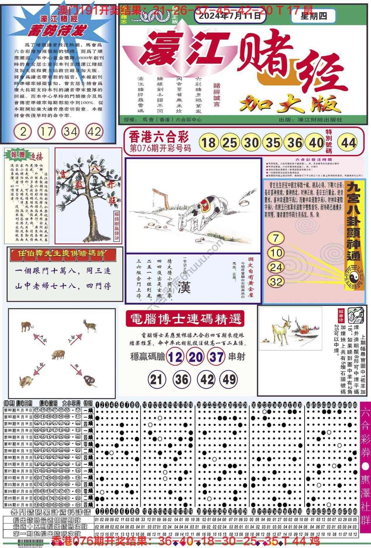 濠江赌经（加大版）