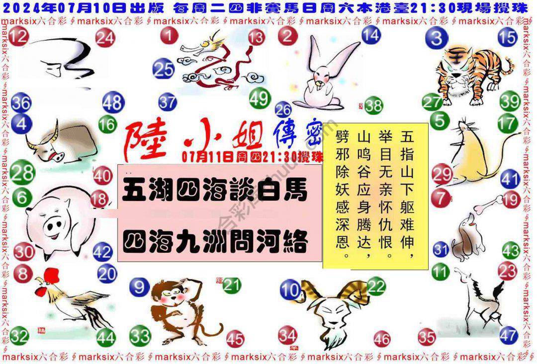 陆小姐传密