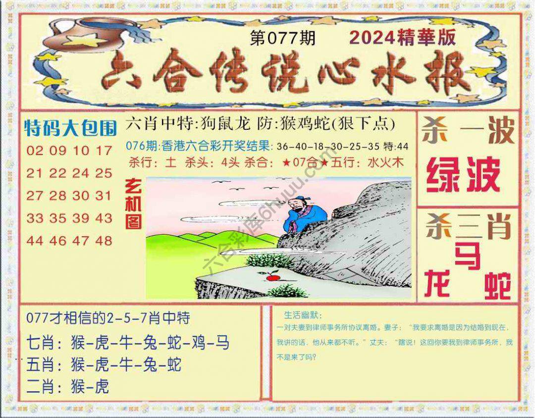 六合传说心水报