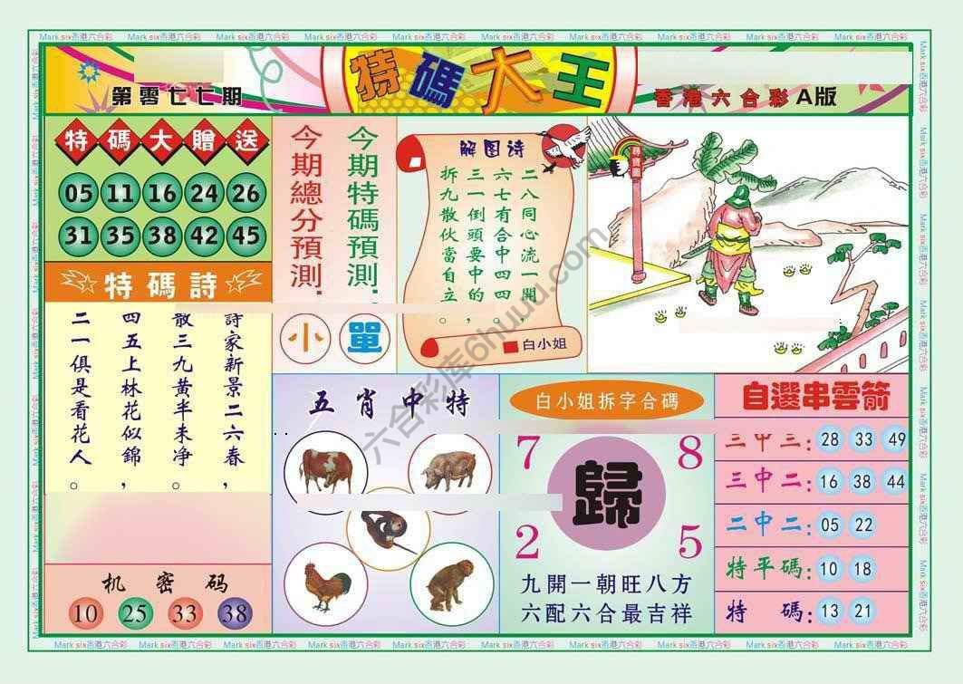 特码大王