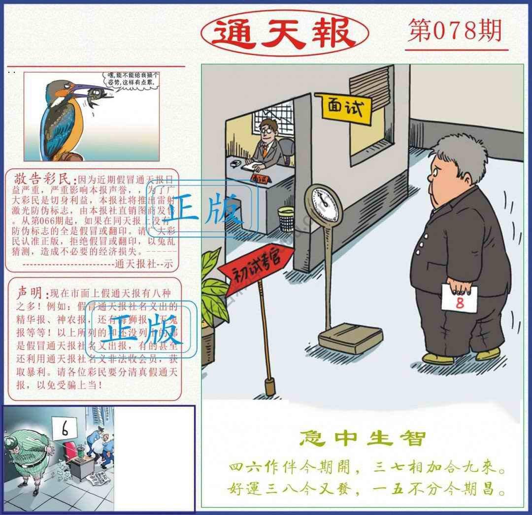 正版通天报
