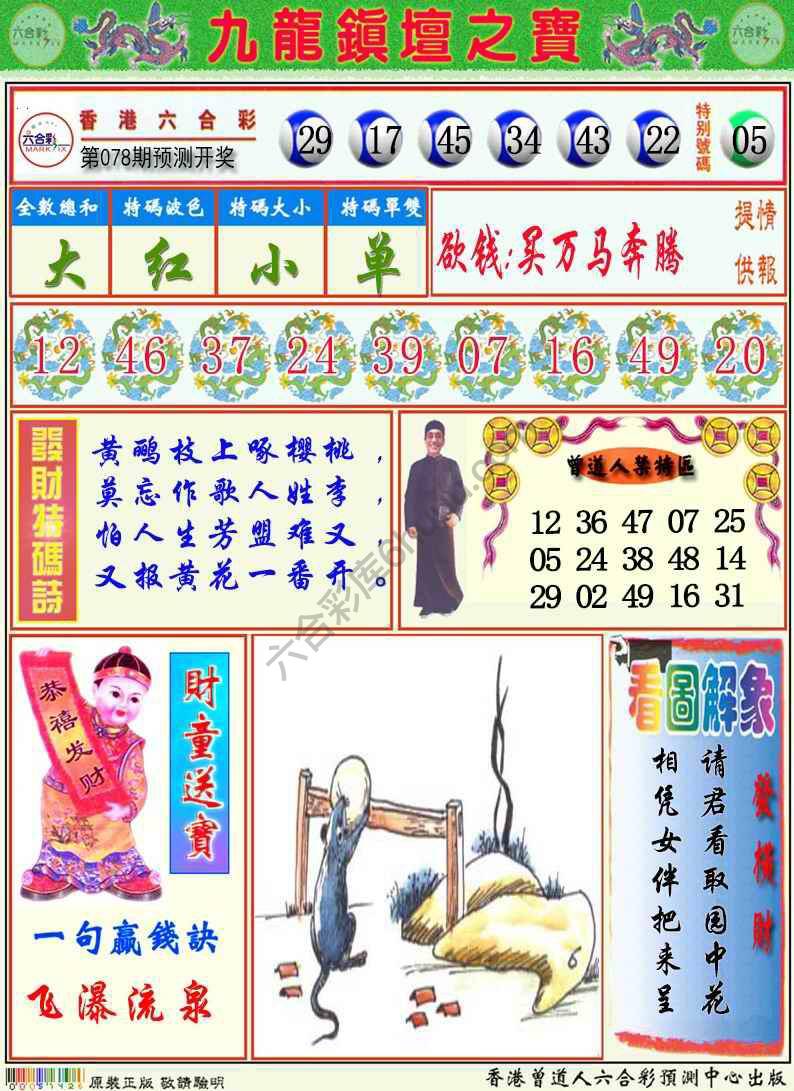 九龙挂牌解特码