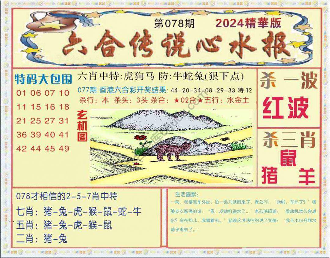 六合传说心水报