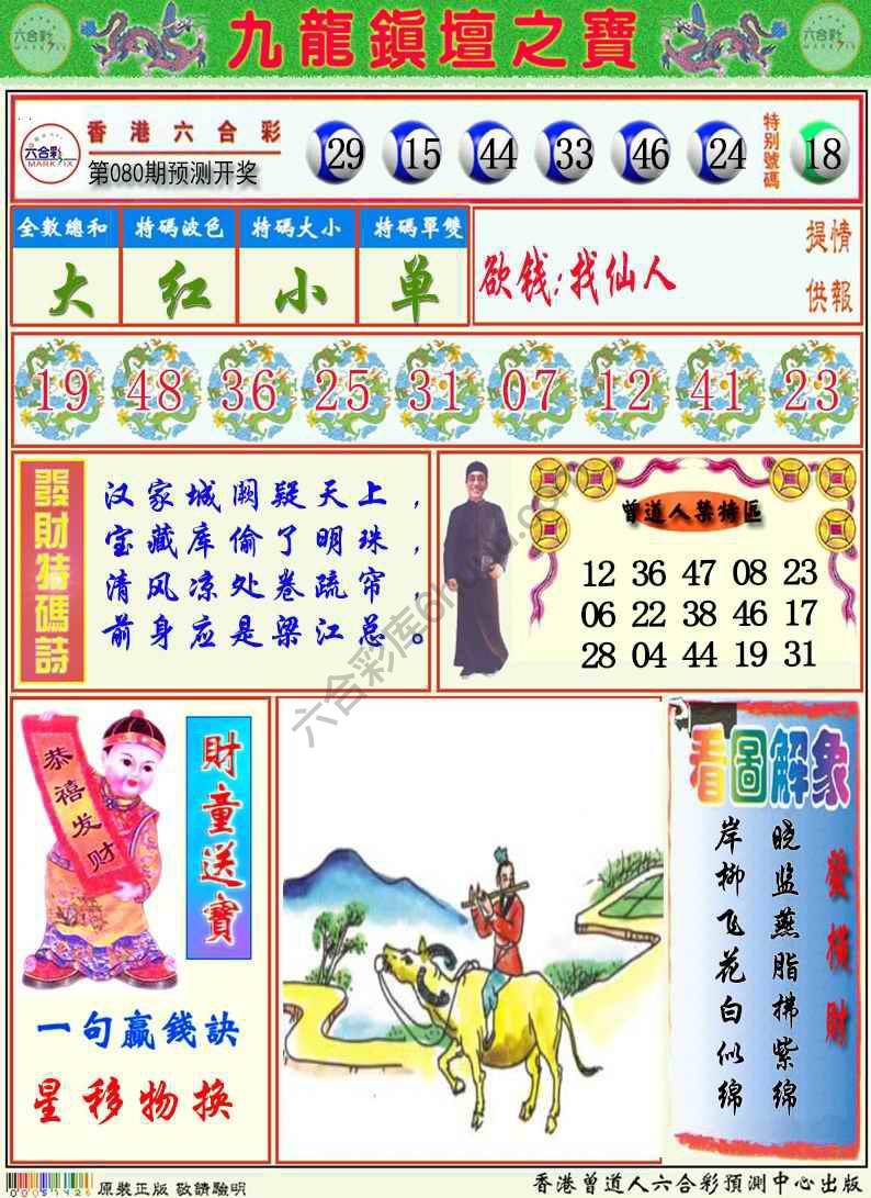 九龙挂牌解特码