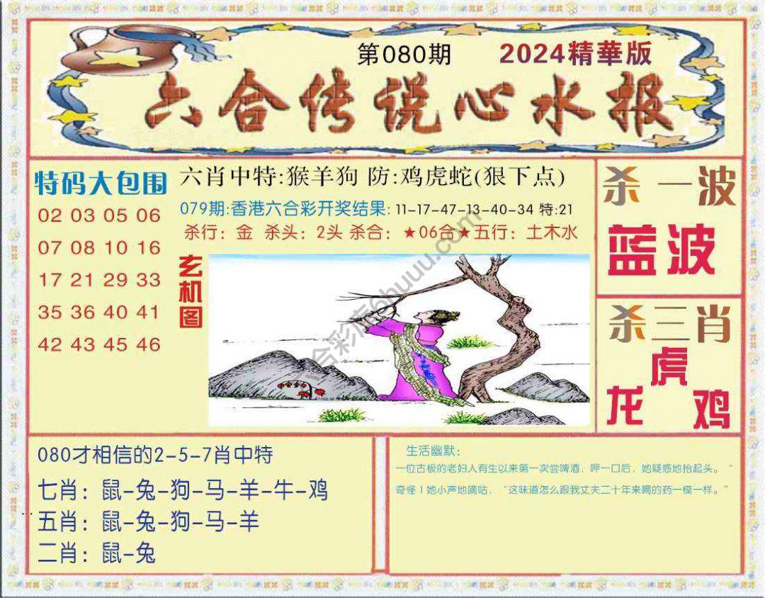 六合传说心水报