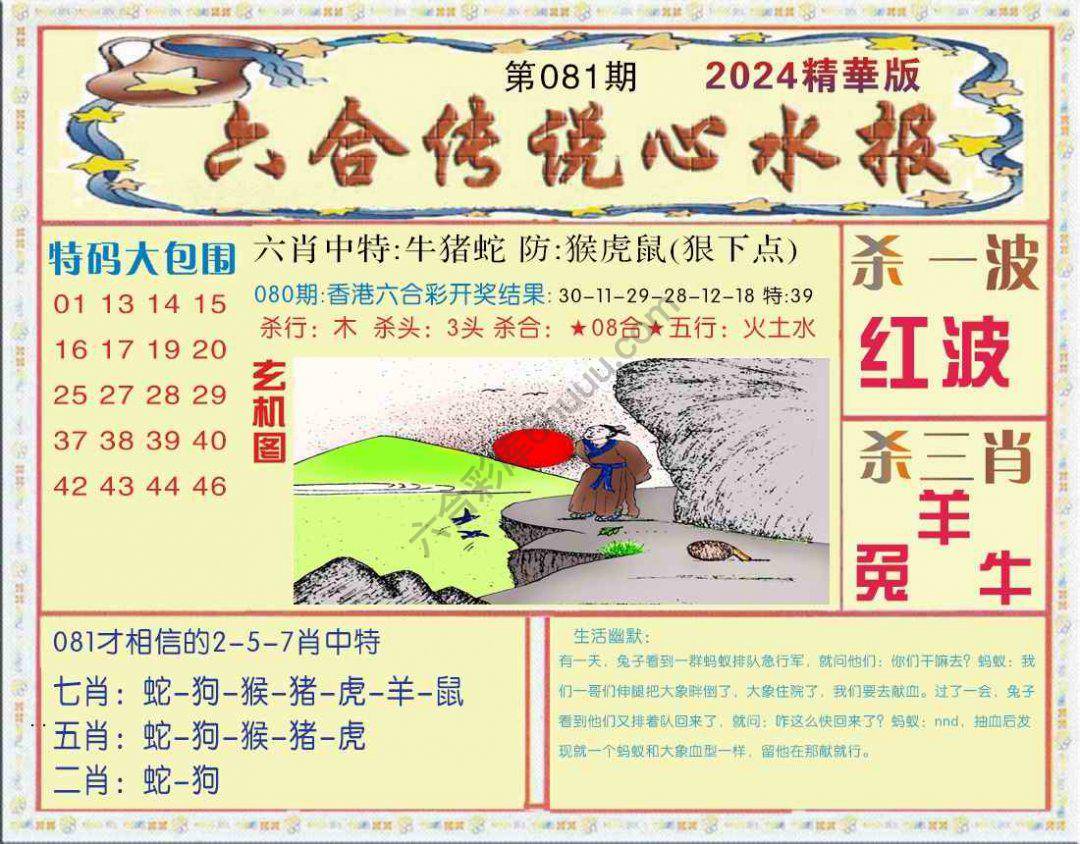 六合传说心水报