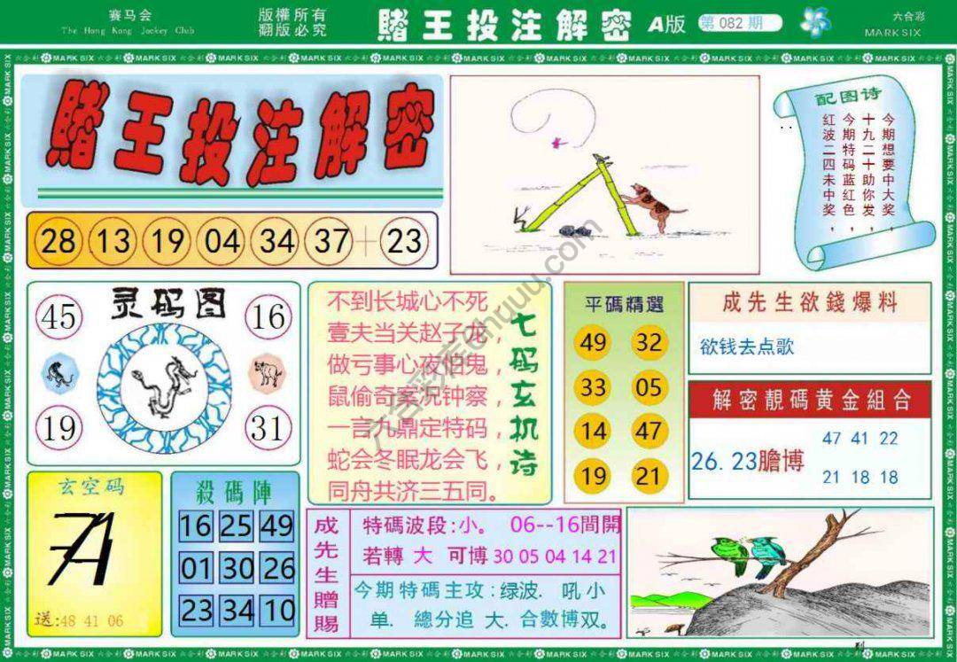 赌王投注解密
