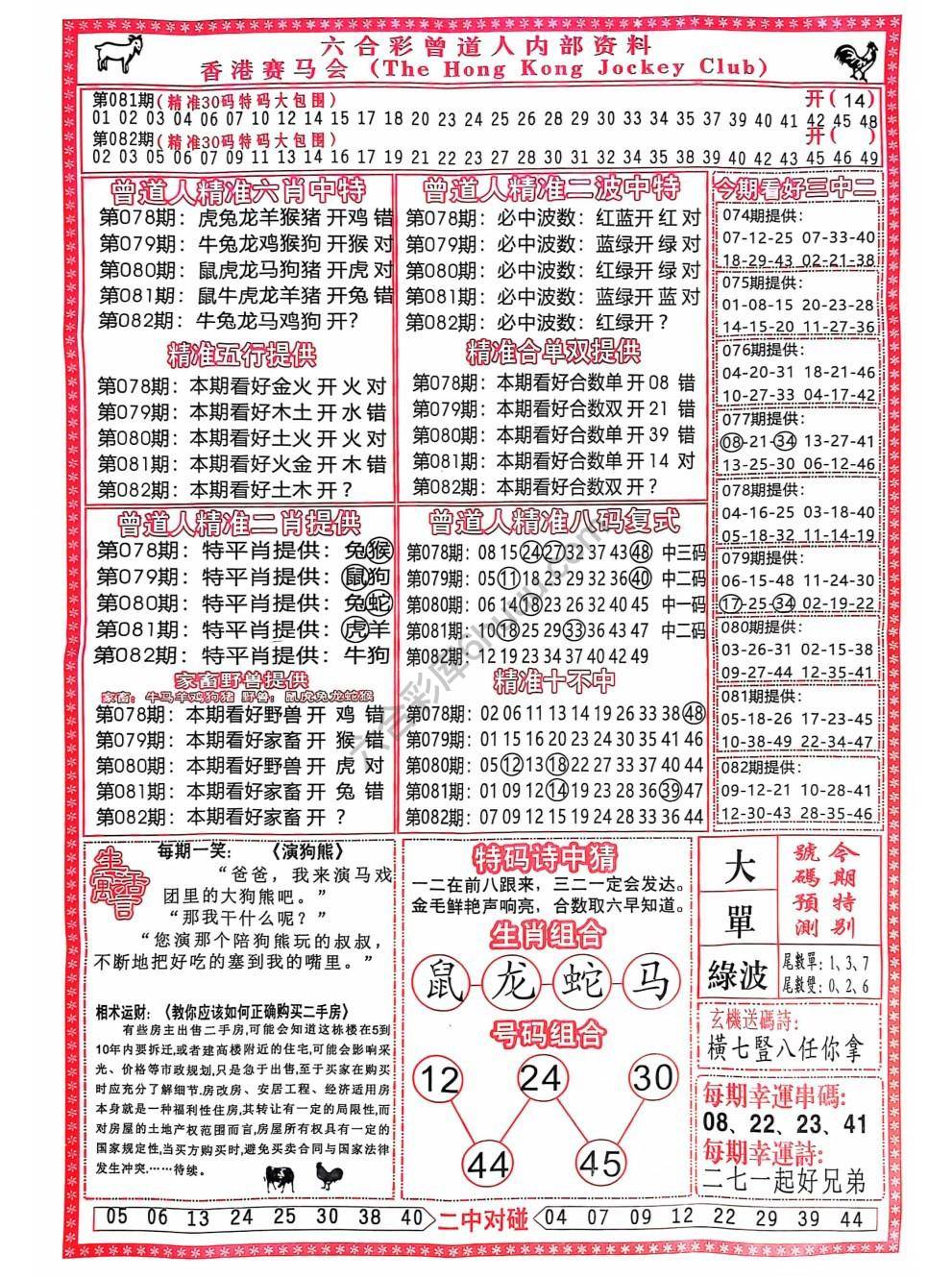 曾道人内部资料