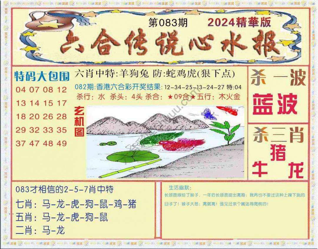 六合传说心水报
