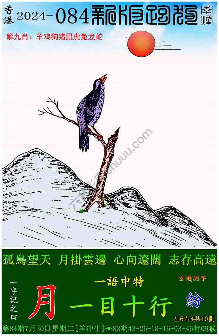 跑狗图（新版）