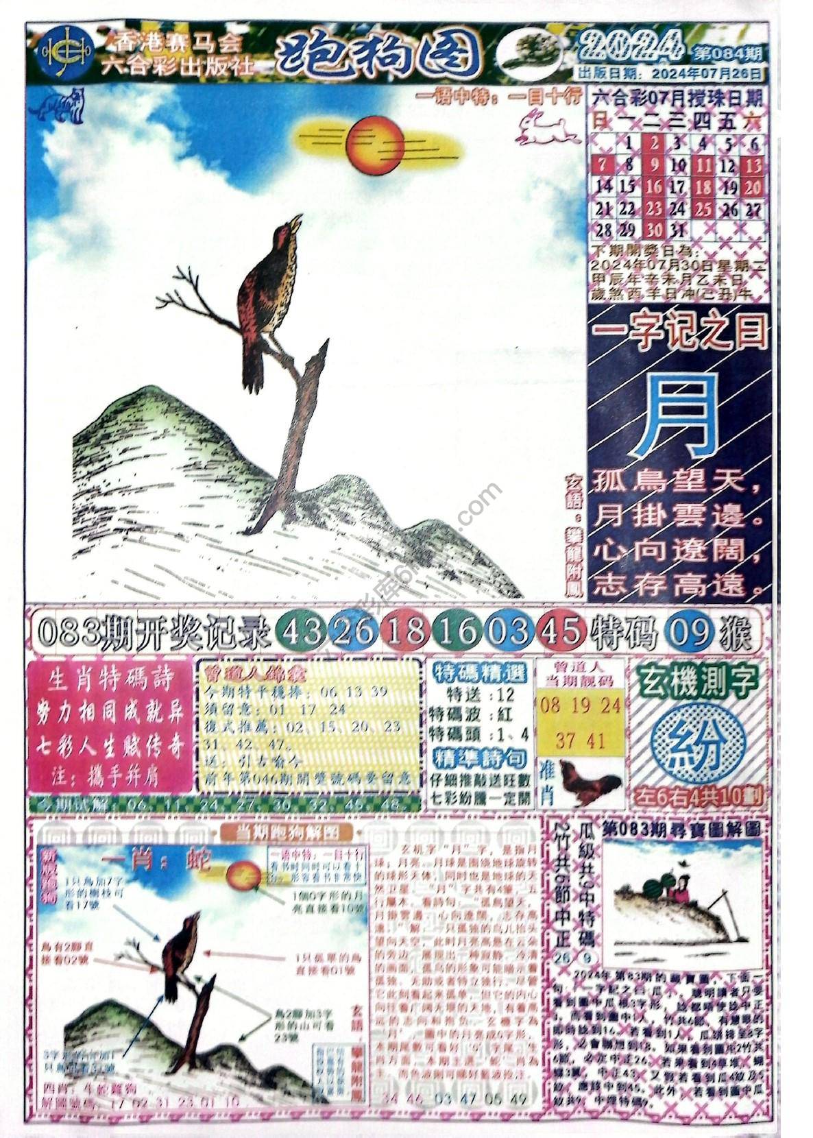 赛马会跑狗图