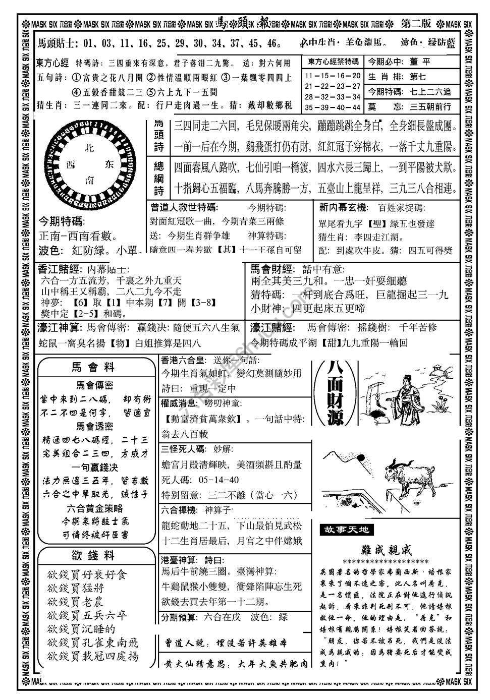 马头报