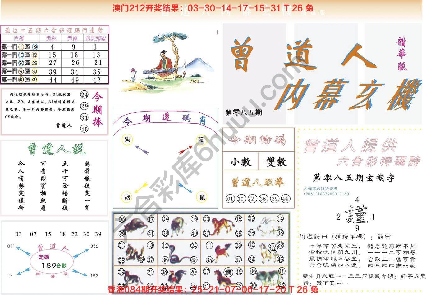 曾道人内幕玄机(精华版)