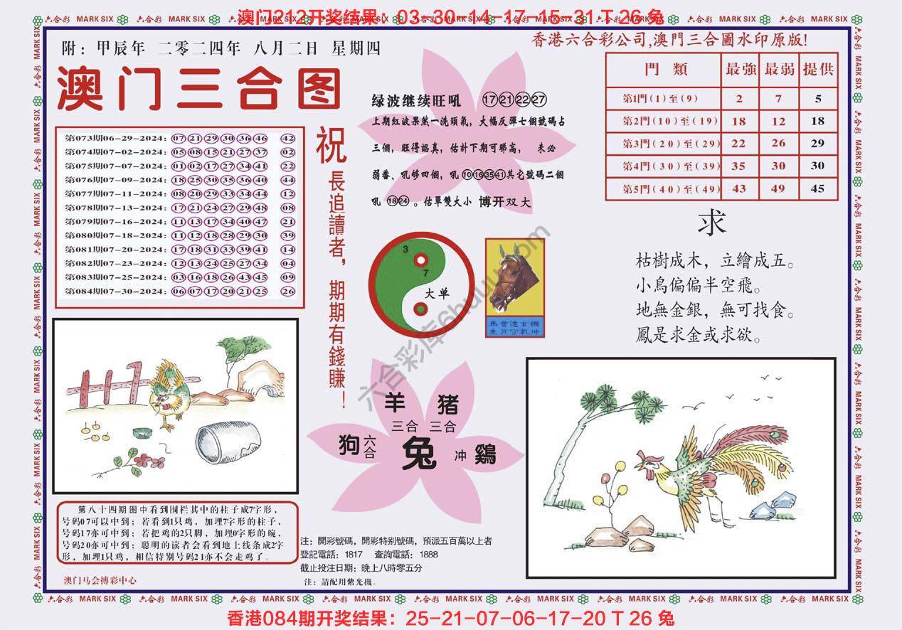 澳门三合图
