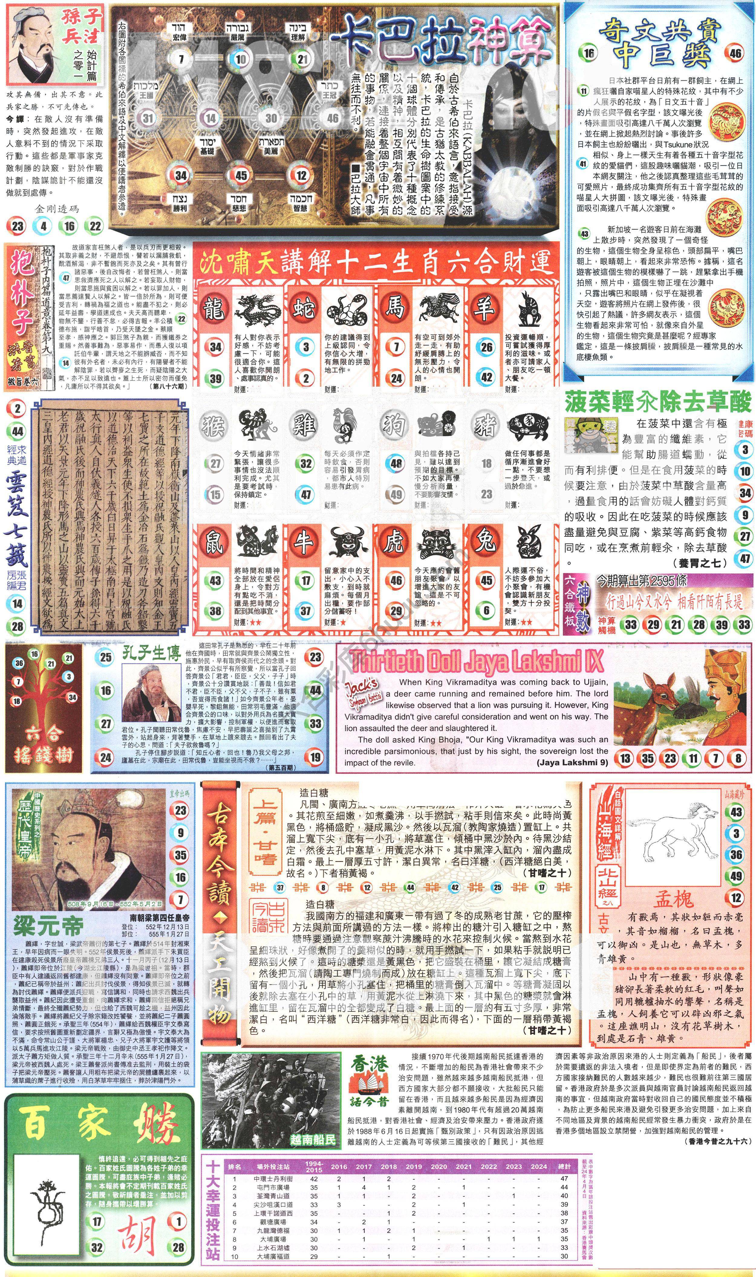 新报六合彩玄机