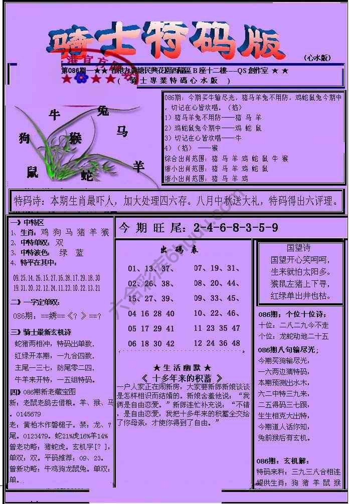 另类骑士特码版