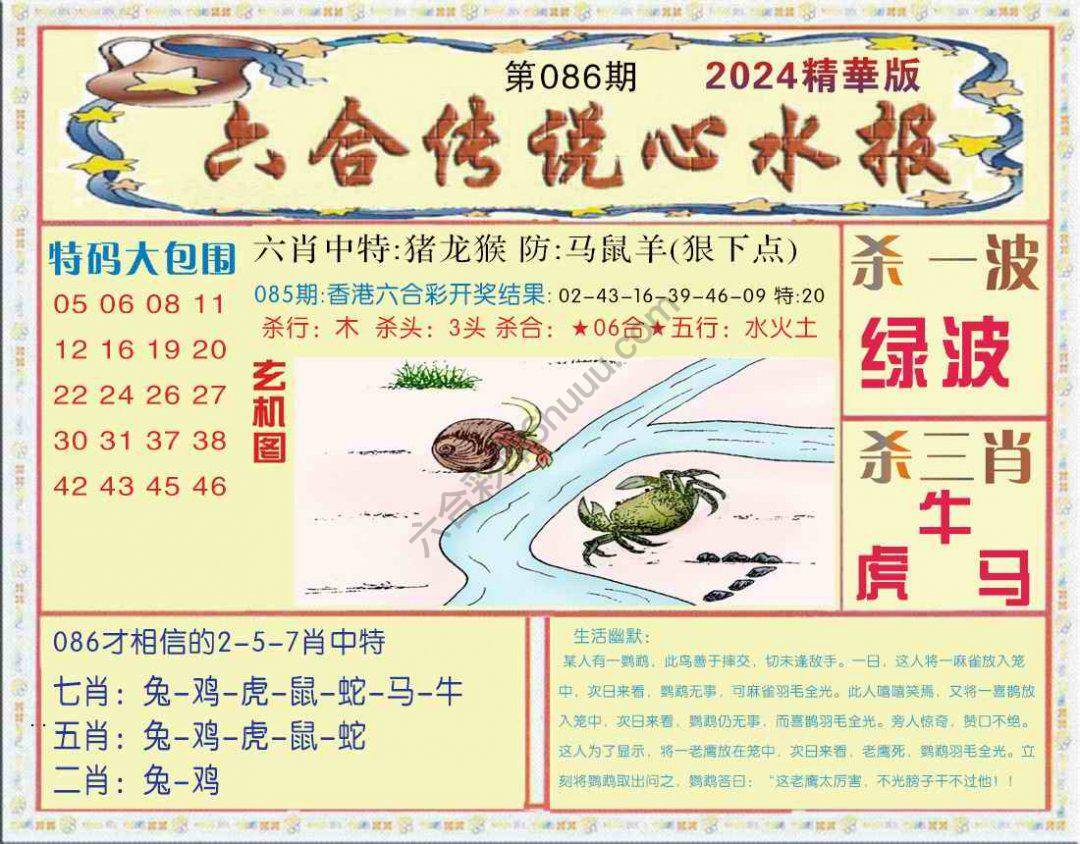 六合传说心水报