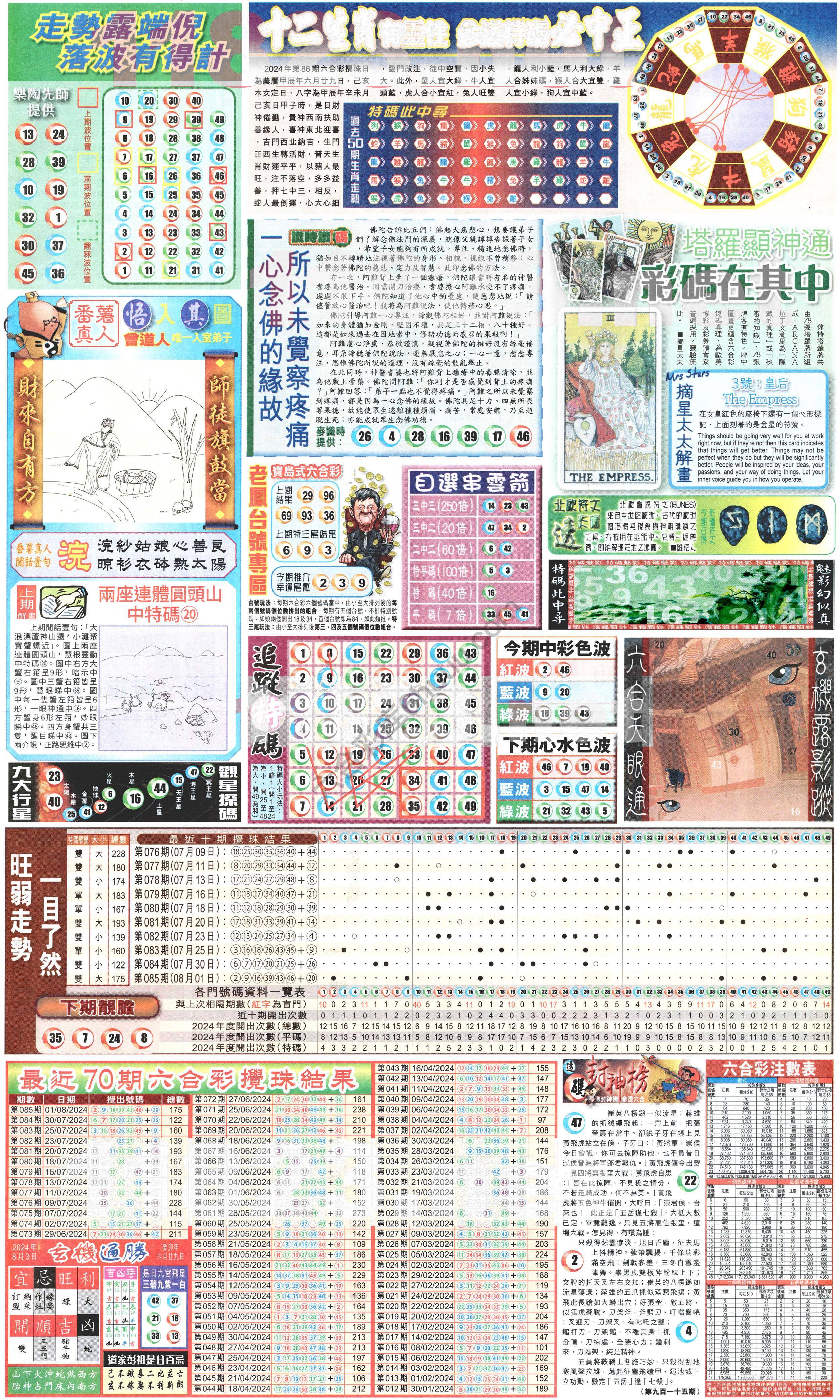 新报六合彩玄机