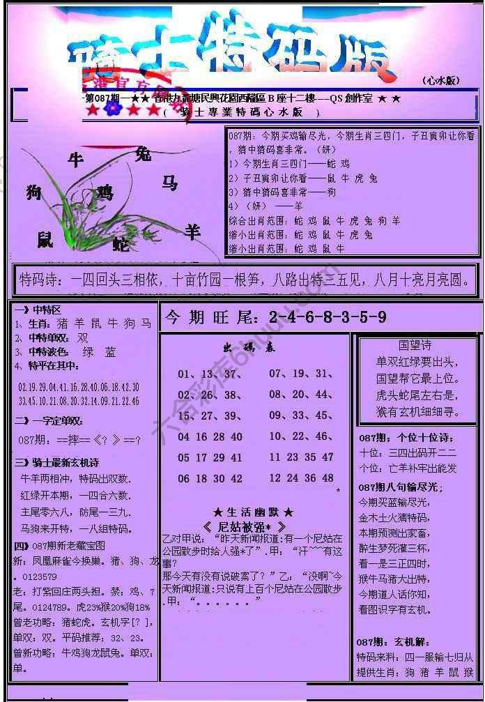 另类骑士特码版