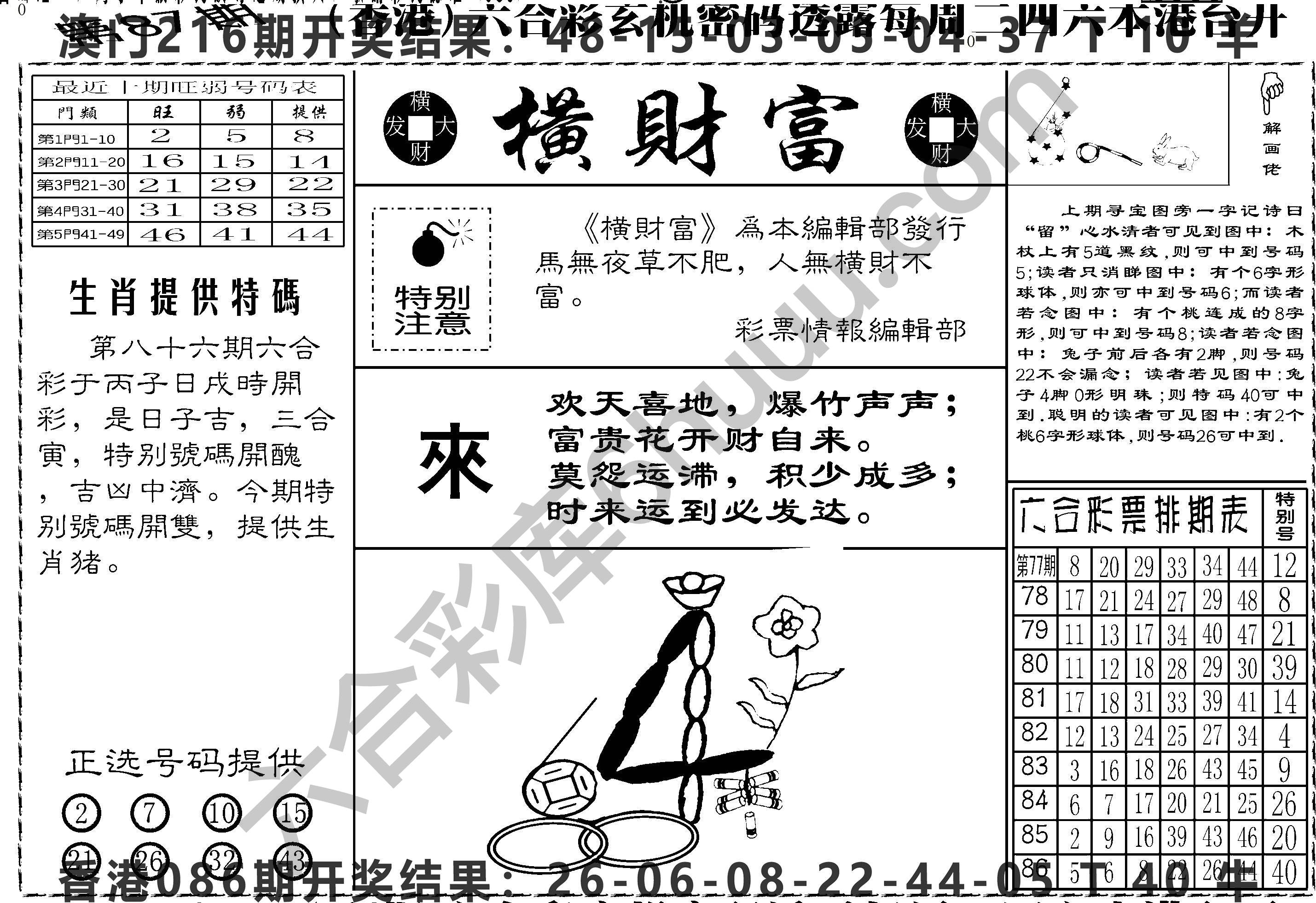 横财富