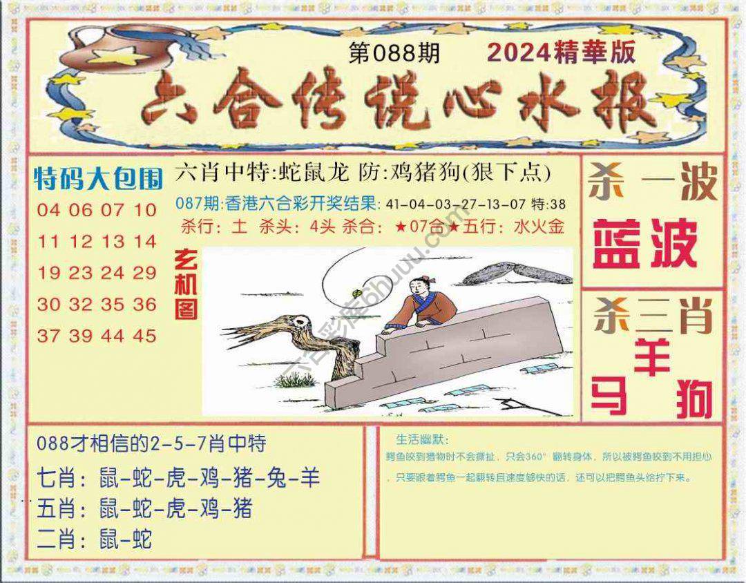六合传说心水报