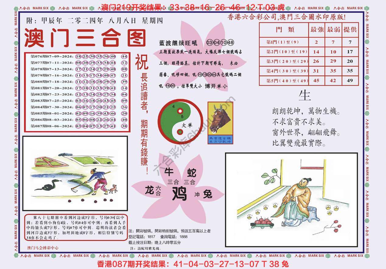 澳门三合图