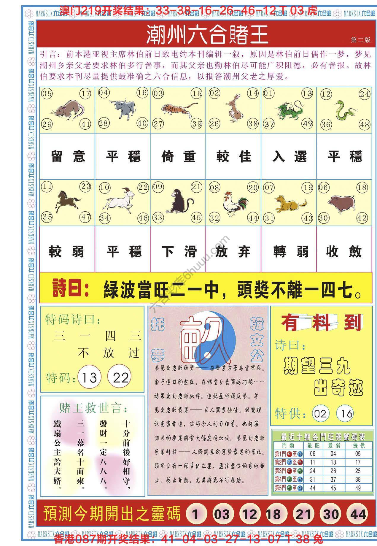 潮州六合赌王
