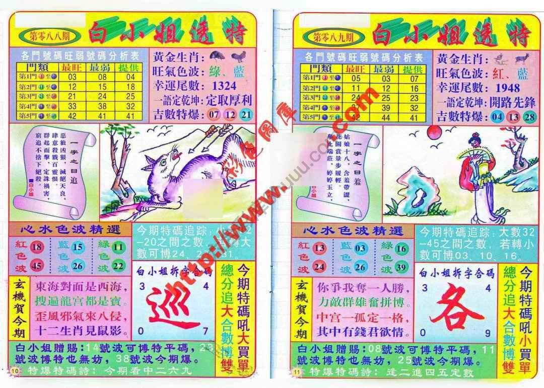 白小姐透特