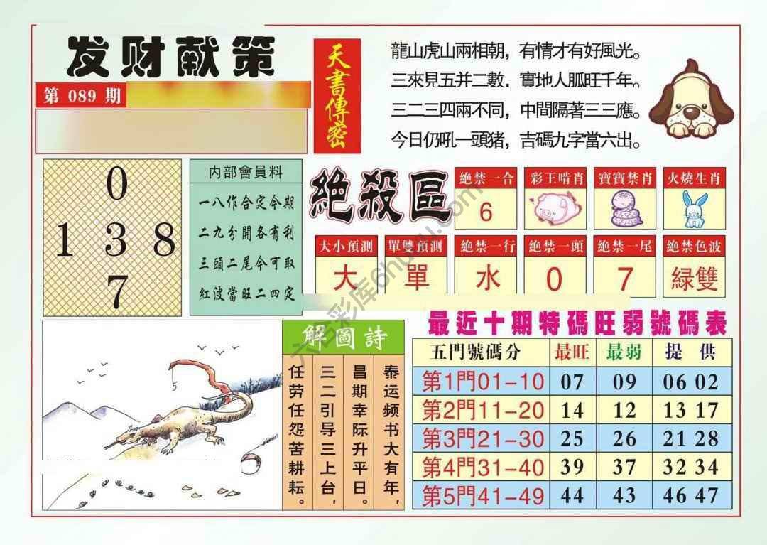 发财献策