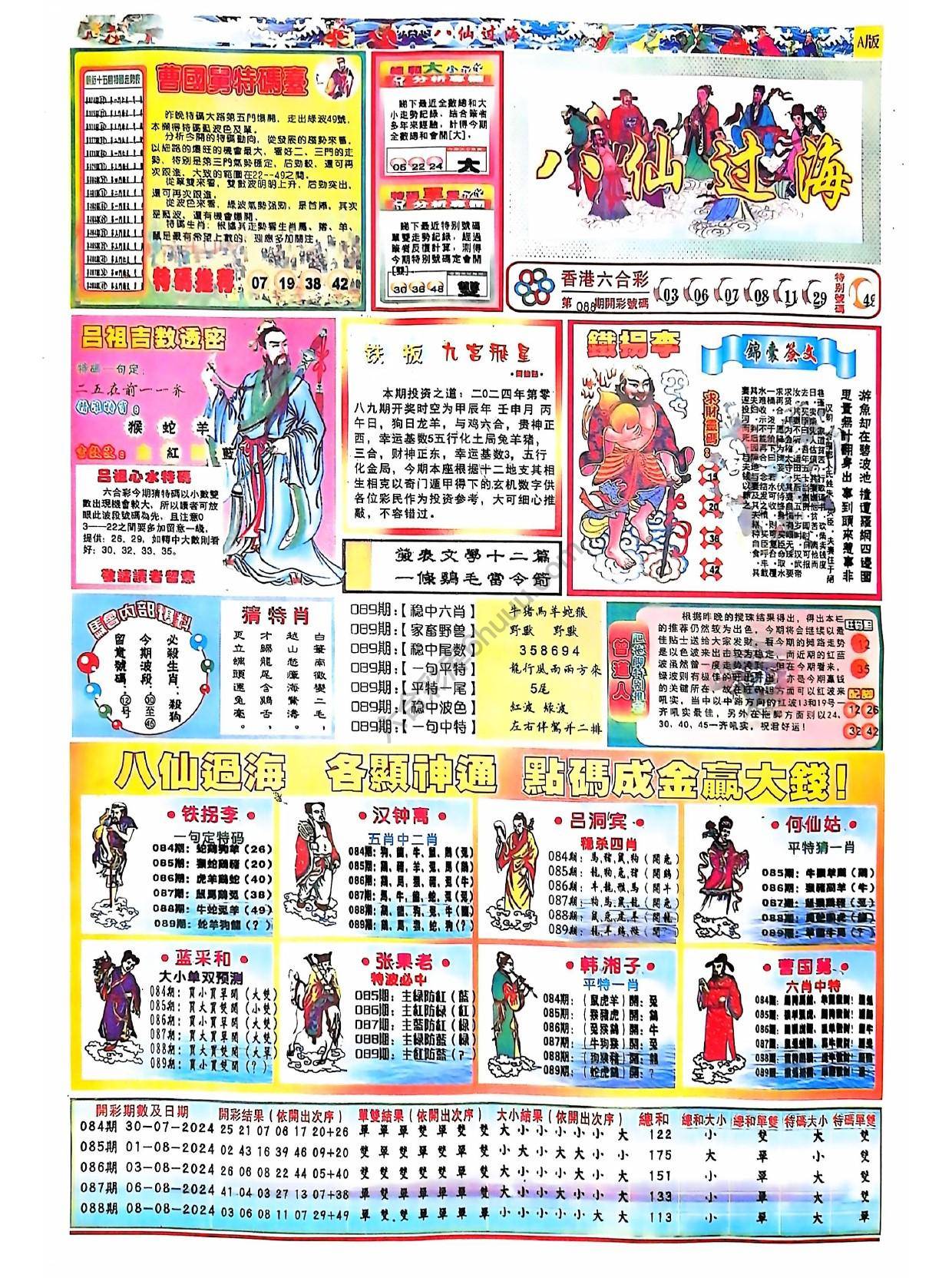 八仙过海各显神通