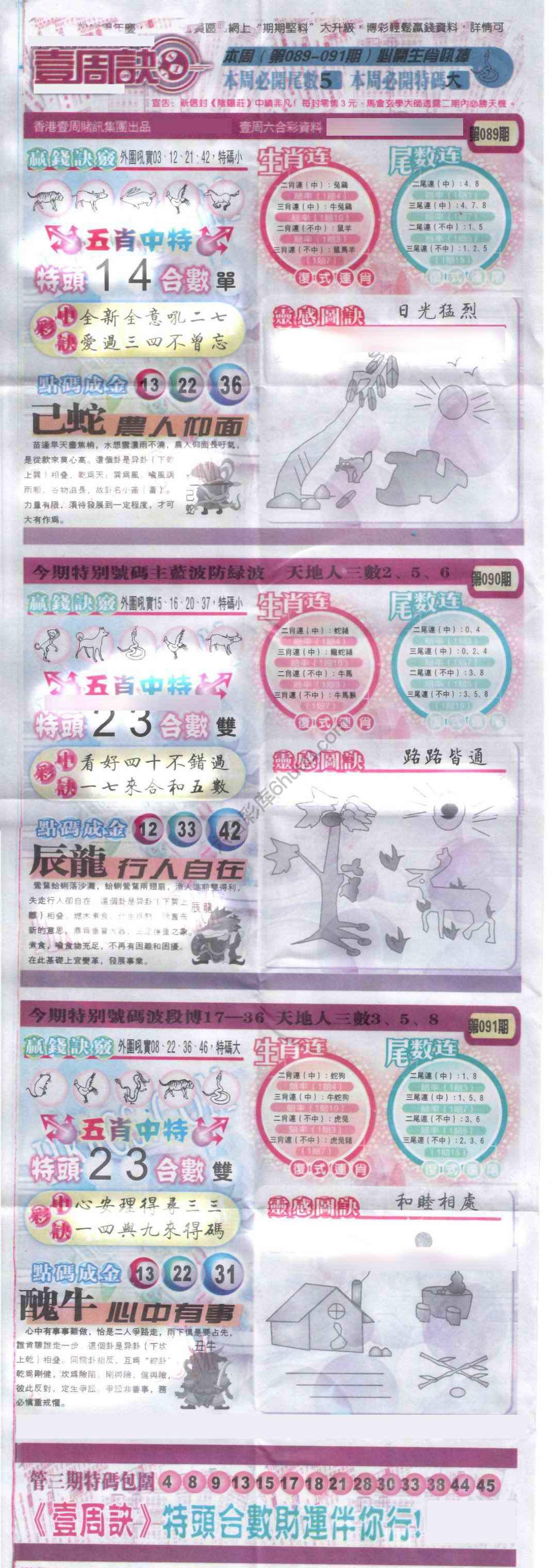 一周决