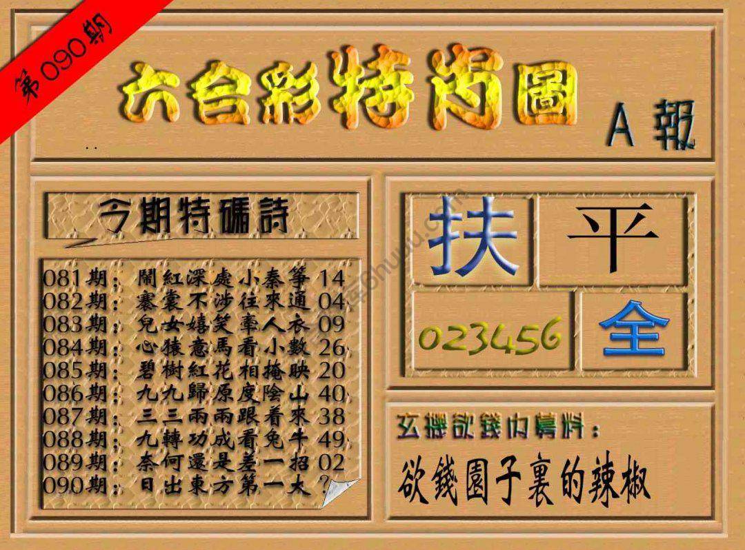 六合彩特肖图