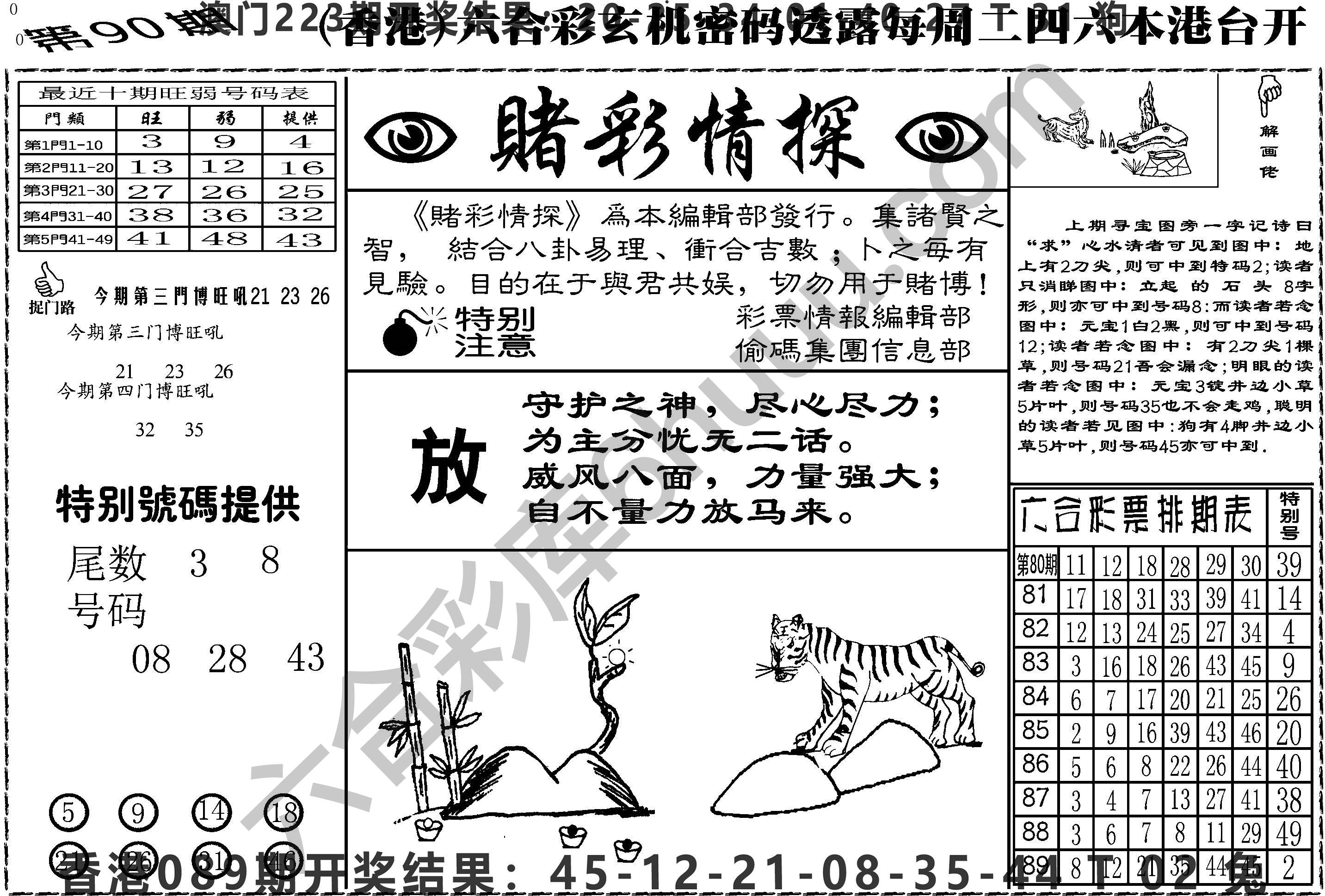 赌彩情探