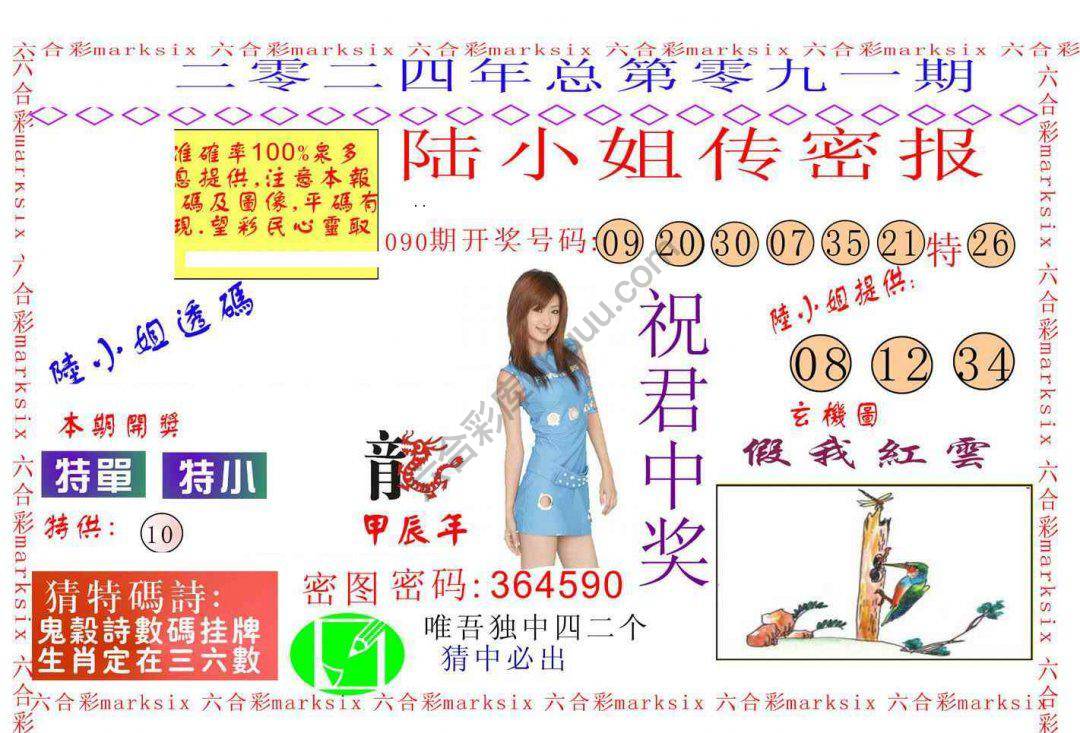 陆小姐传密
