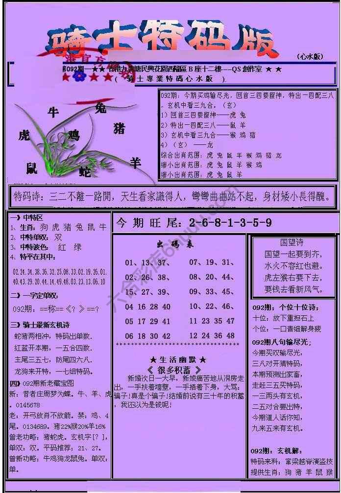 另类骑士特码版