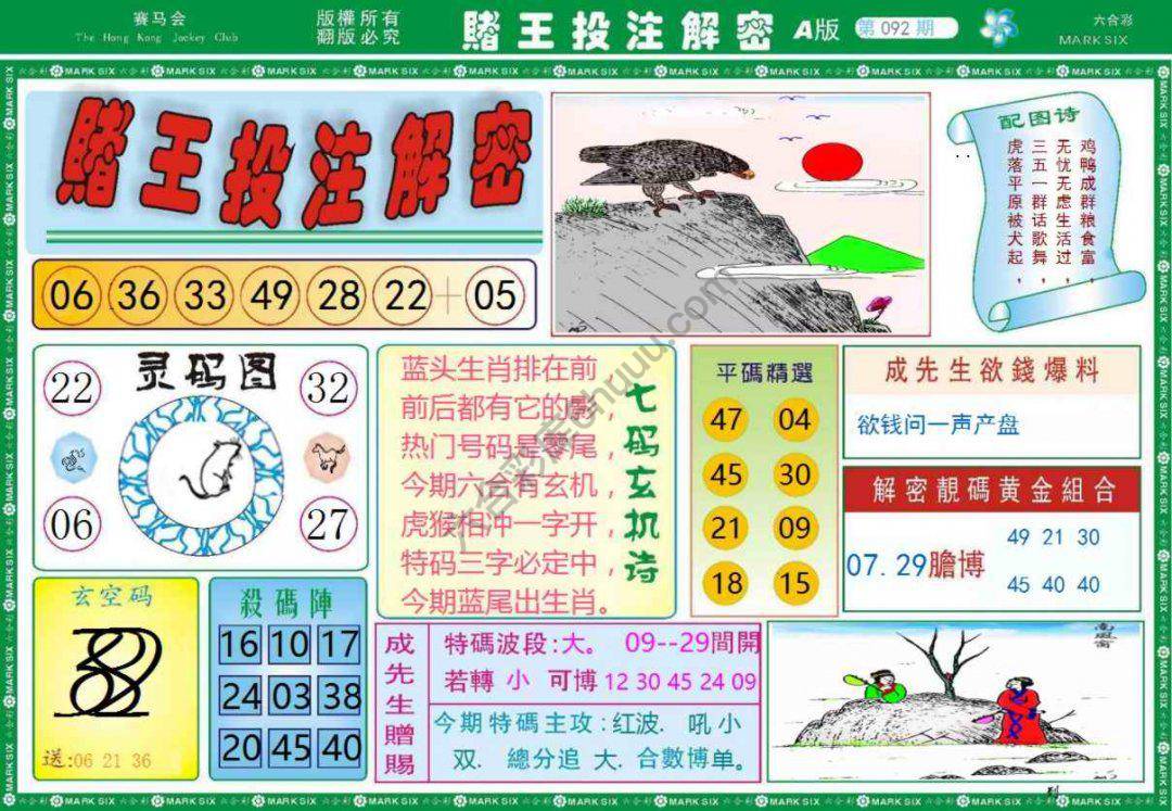 赌王投注解密