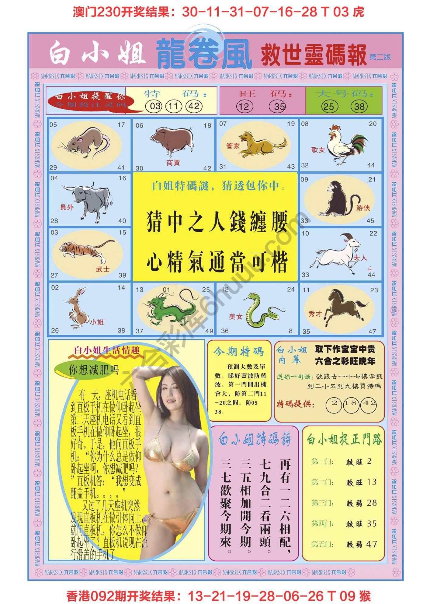 白小姐龙卷风