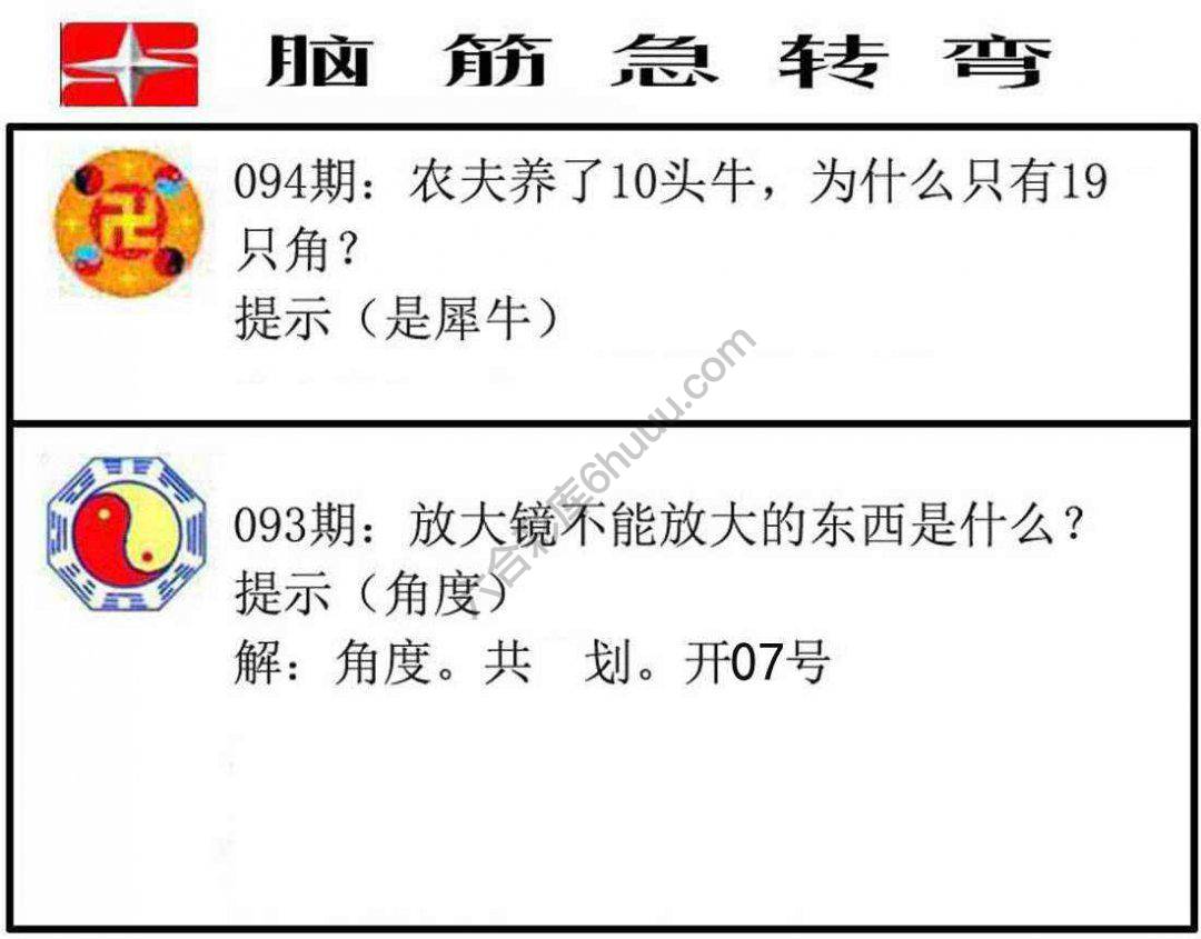 脑筋急转弯